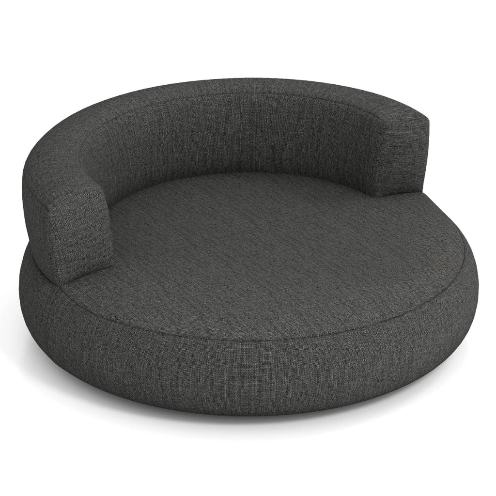 Divano gonfiabile lounge 160 x 164 x 61,5 cm superficie spaziosa e braccioli larghi stile moderno poliestere grigio 20_0017946