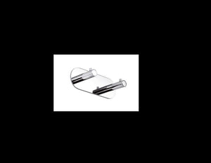 Appendiabiti doppio  serie Gealuna - Inda Finitura:: Cromo