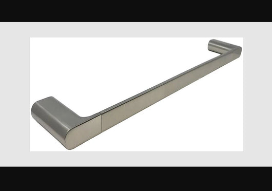 Portasalviette da parete serie Mito - Inda Misure:: 30 cm, Finitura:: Nickel Spazzolato