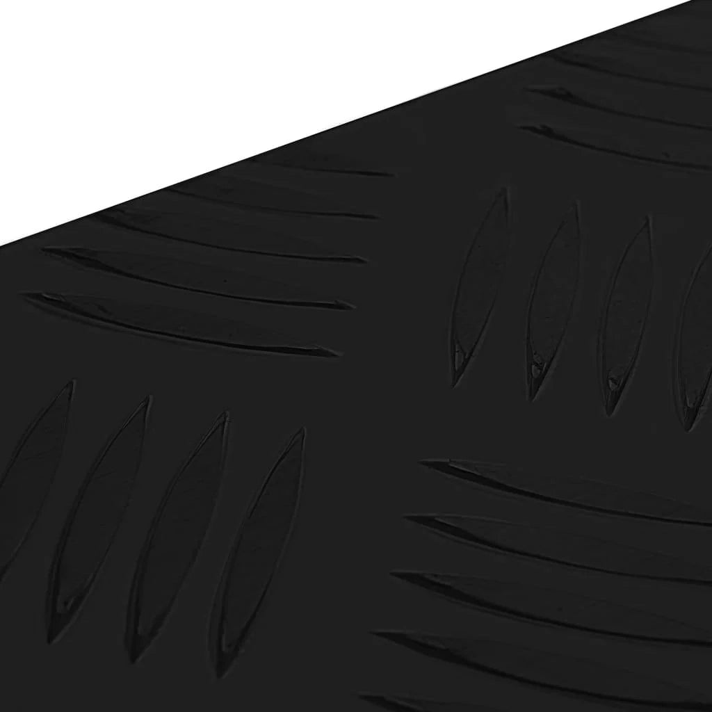 Scatola in alluminio nero 80 x 30 x 35 cm 02_0003210
