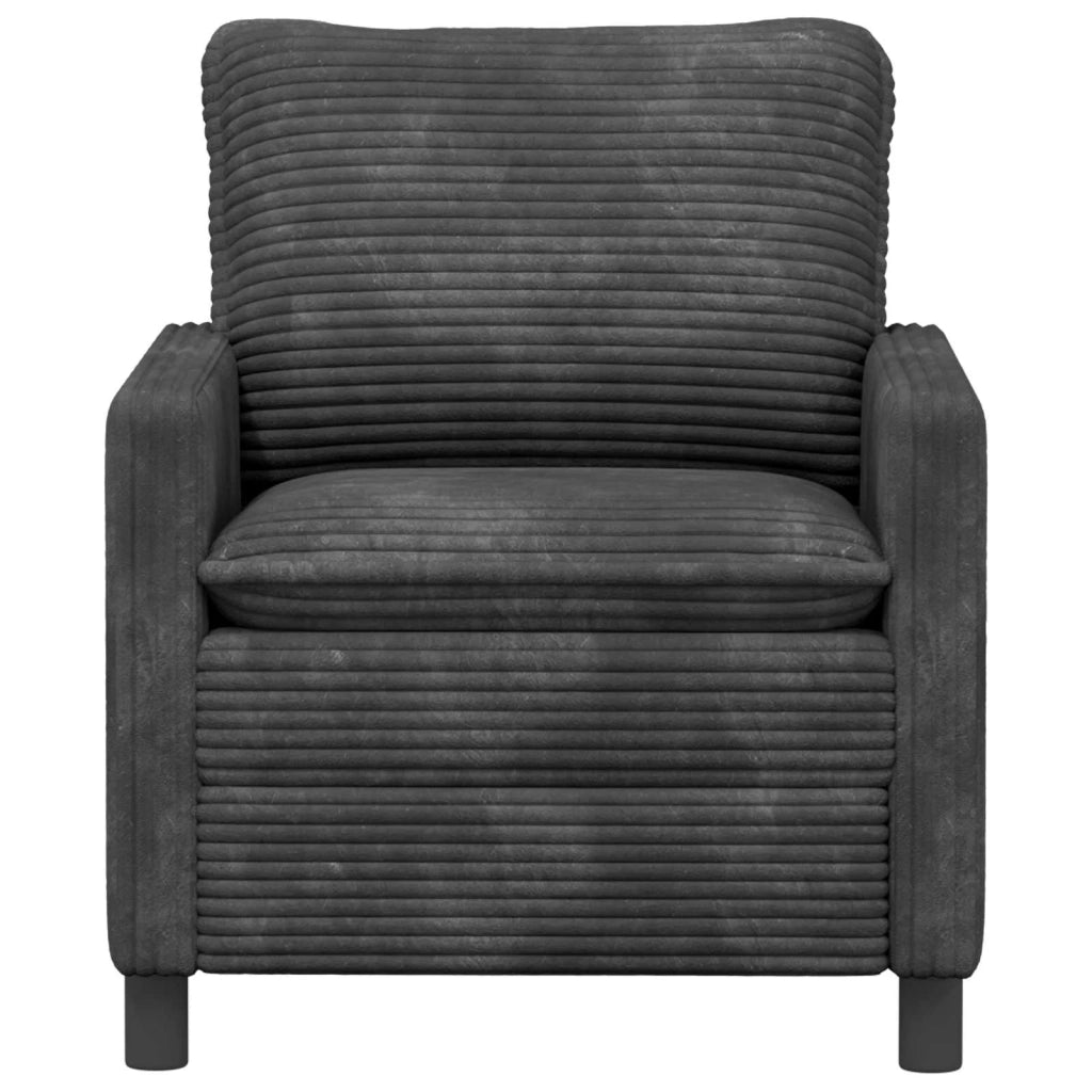 Divano Grigio Scuro 76 x 81 x 87,5 cm Poliestere