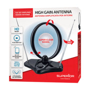 ANTENNA AMPLIFICATA DVB-2 P/INTERNI  1 PZ