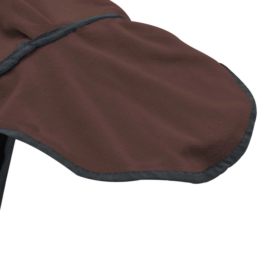 Coperta per Cavalli Marrone Scuro Completo 135 cm Poliestere CFW3044861