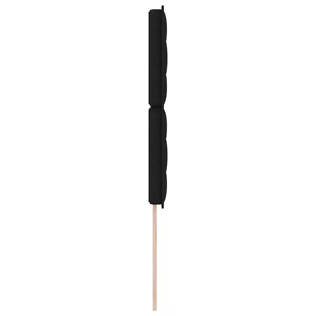 Testiera | Testata Nero 80 cm Tessuto