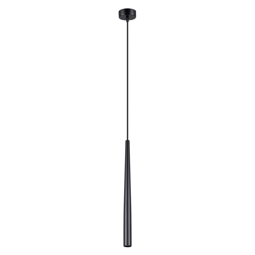 Lampada sospensione tubo nero G9 8W Serena Pure Lume