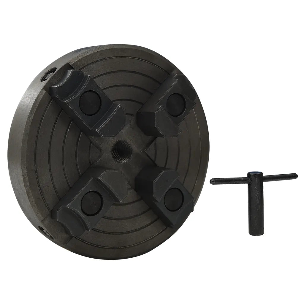 Mandrino in Legno a 4 Ganasce M18 in Acciaio Nero 150x63 mm CFW6970732