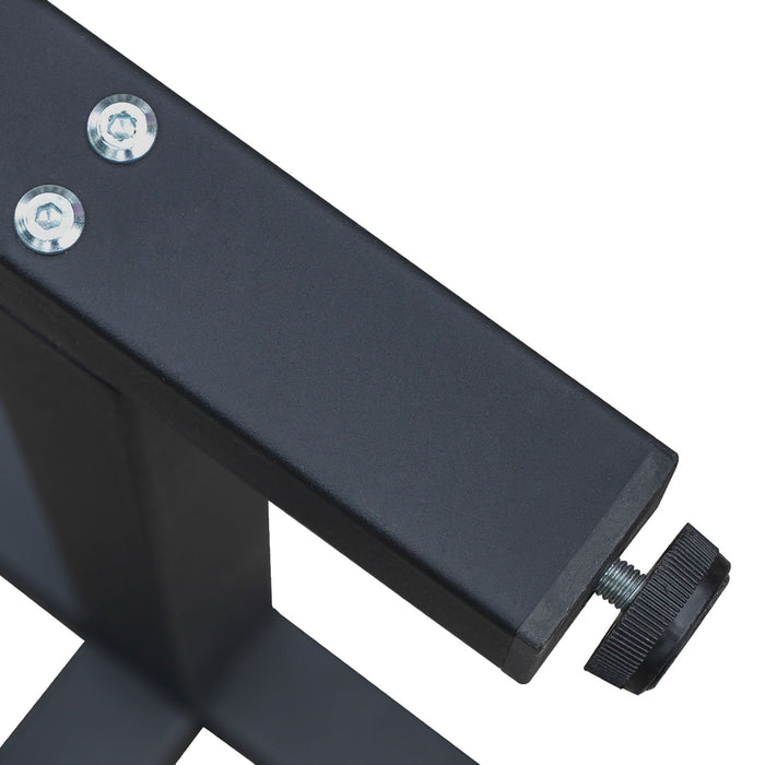 Telaio per banco da lavoro in acciaio, gambe per banco da lavoro; telaio per tavolo 50 x 150 x 80 cm