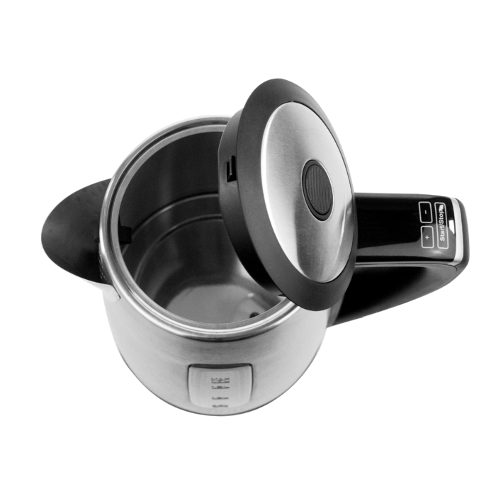 Bollitore elettrico 1,7 litri, acciaio inox, display LED 10 temperature, controllo touch, spegnimento automatico - SOGO