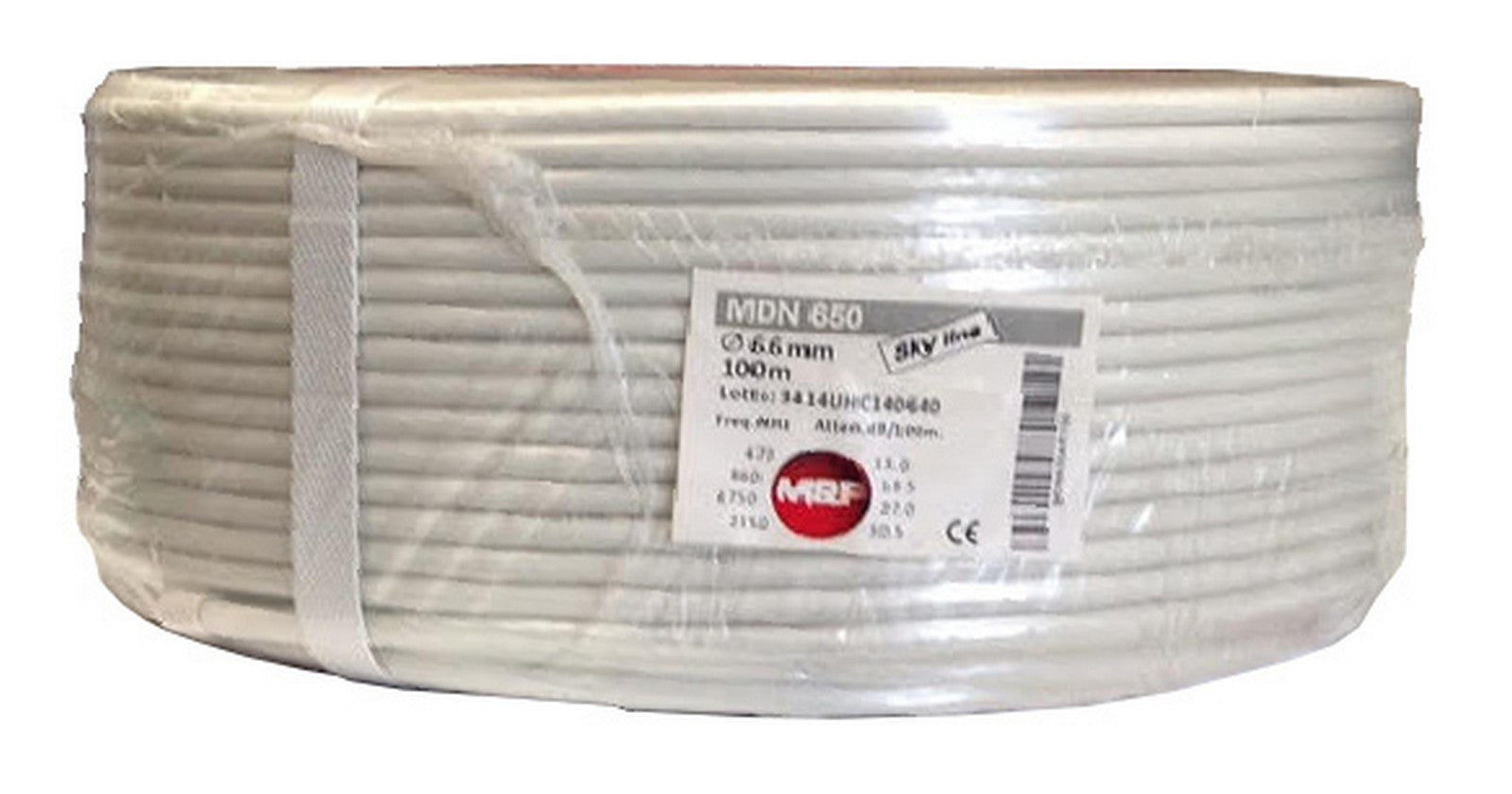 cavo satellitare 75 ohm diametro 6,6 standard cod:ferx.5777