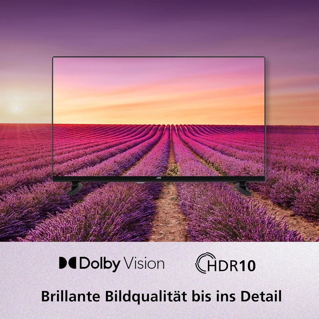 TV 43 Pollici Fire TV 4K QLED Smart TV con Dolby Vision HDR, Dolby Atmos, Controllo vocale Alexa e Triple Tuner, TV UHD LT-43VRQ3555 (2026)