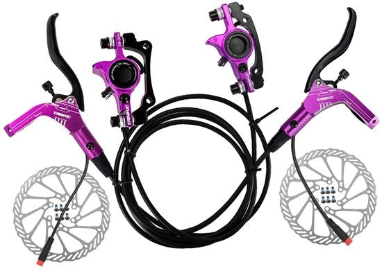 Sistema di Frenatura a Disco Idraulico per Biciclette Elettriche con Dischi da 160 mm
