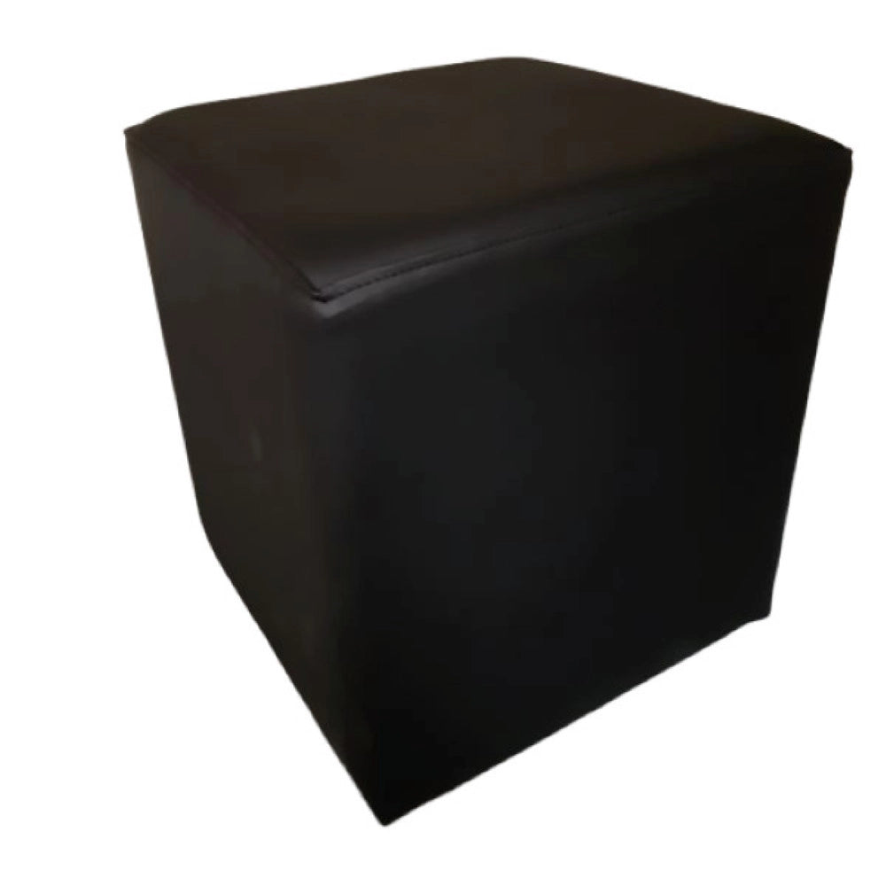 Pouf TERNA (marrone chiaro, similpelle)