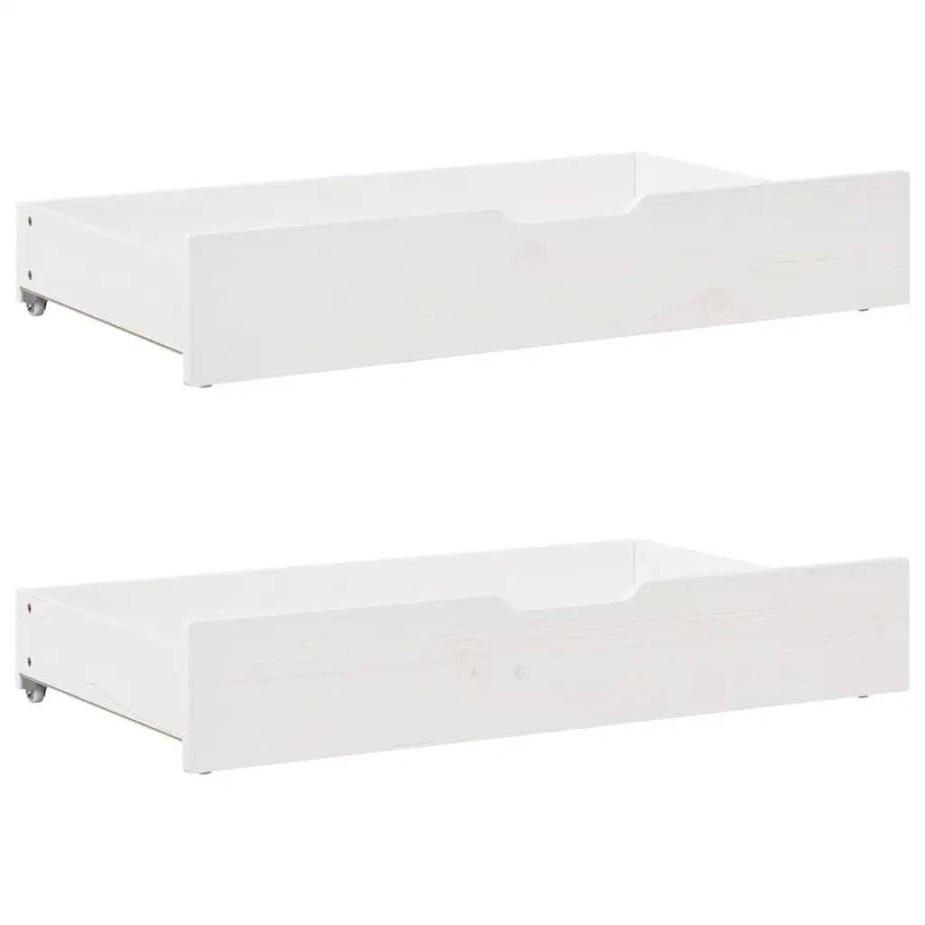 Dormeuse con Cassetti 90x200 cm Legno Massello Pino 3302070