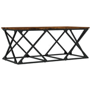 Tavolino da salotto | Tavolino da caff¨¨ | Tavolino da Soggiorno Rovere Fumo 100x49x40 cm Legno Multistrato