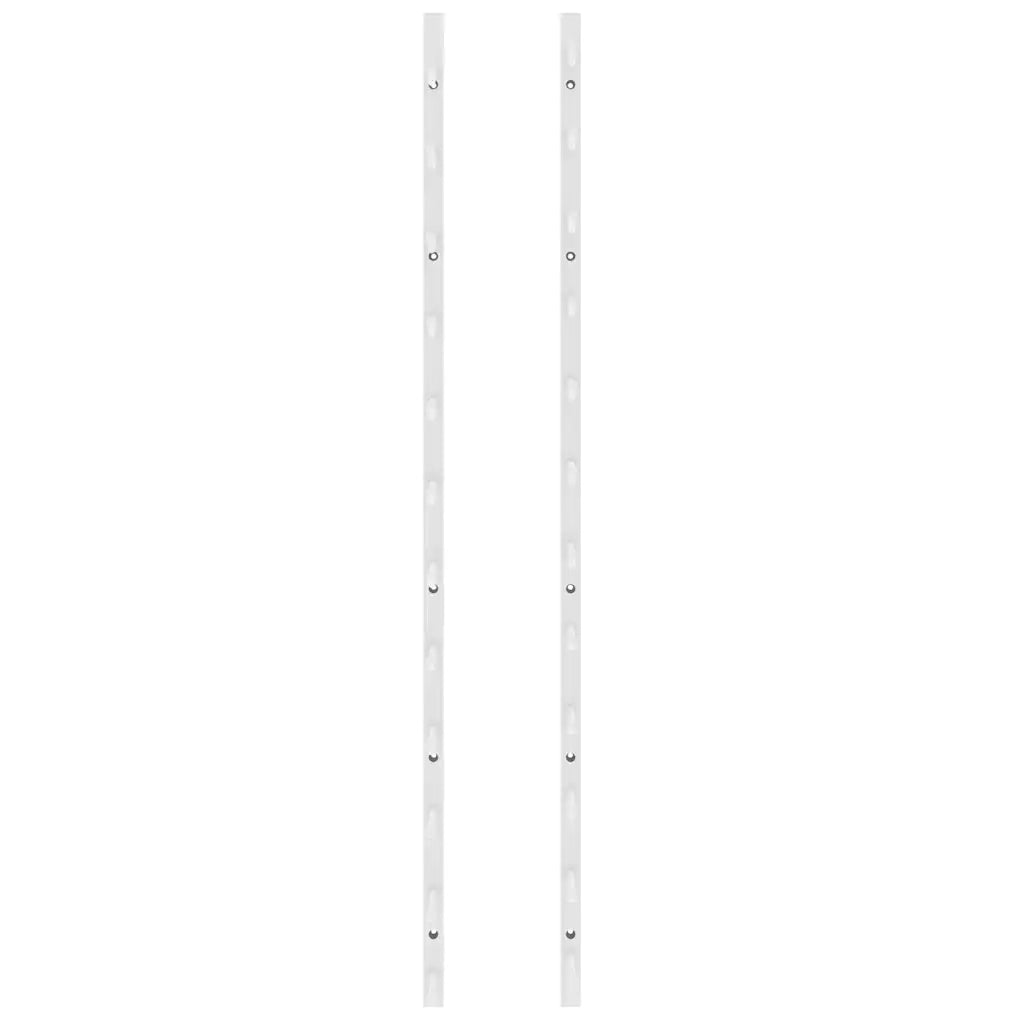 Portavini da Parete per 12 Bottiglie Bianco in Ferro CFW3713501
