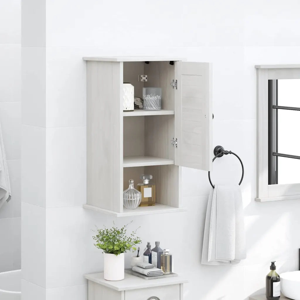 Mobile da Bagno | Armadio da bagno VIGO Bianco e Bianco Antico 37 x 34 x 71,5 cm