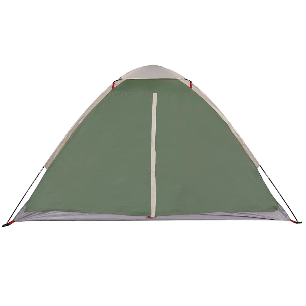Tenda da Campeggio a Cupola per 4 Persone-Tenda per Escursionismo Verde Impermeabile 850882