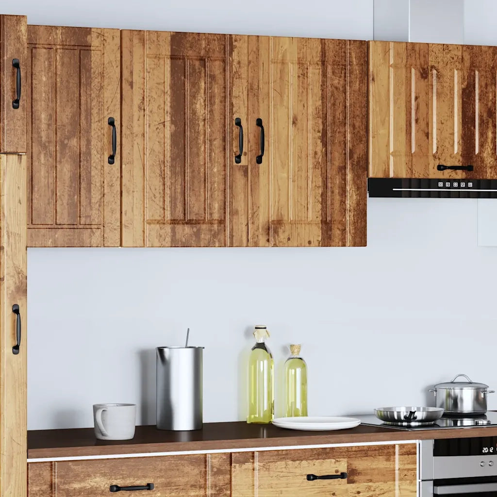 vidaXL Pensile da Cucina Lucca Legno Antico in Legno Multistrato