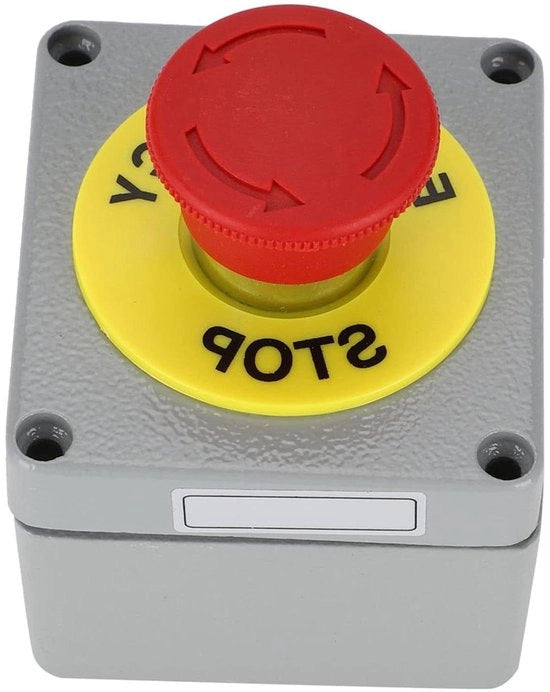 Nodo di interruzione a contatto idroprofondo con interruttore di arresto immediato, resistente ai campi elettromagnetici, in alluminio rosso, 1NO 1NC, IP66 (80 * 75 * 60)