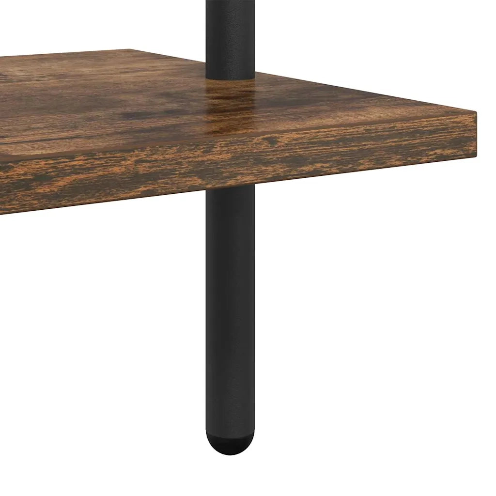 Libreria Rovere fumé 60 x 24 x 168 cm Legno multistrato