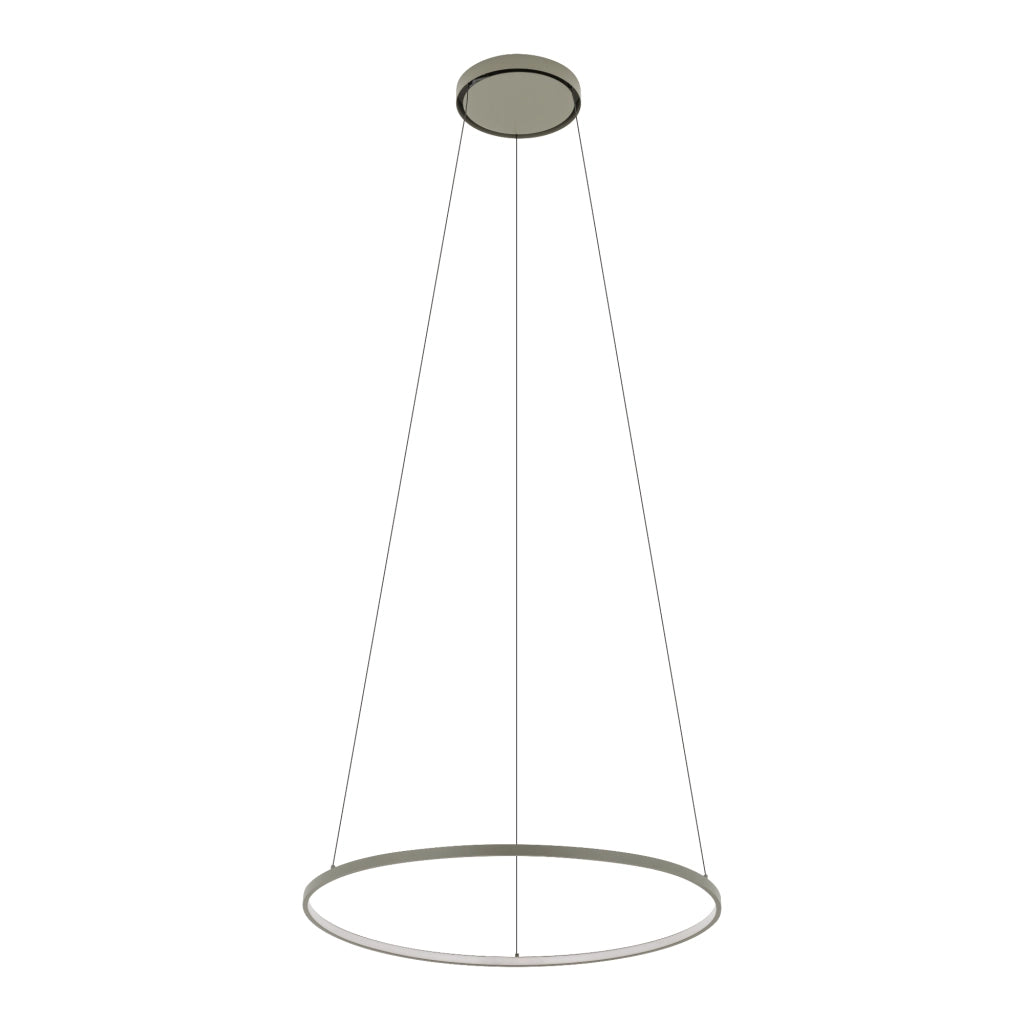 Lampada sospesa Nowodvorski Circolo M Ø60 oliva LED 21W