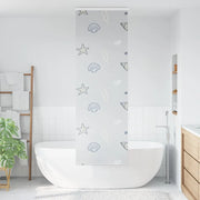 Tenda a rullo | Tenda avvolgibile Doccia con Cassonetto 70x240 cm Larghezza Tessuto
