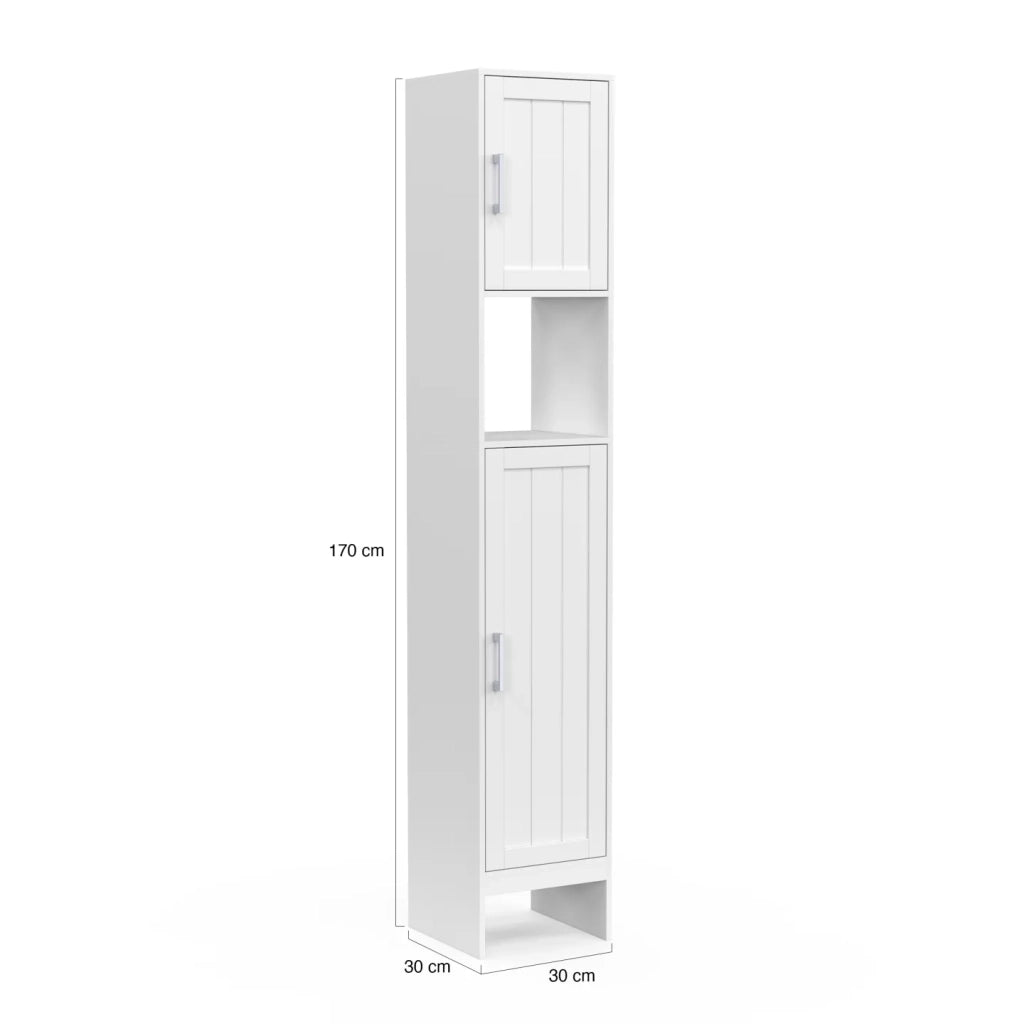 IDMarket - WALDO Mobile bagno a 2 ante bianco