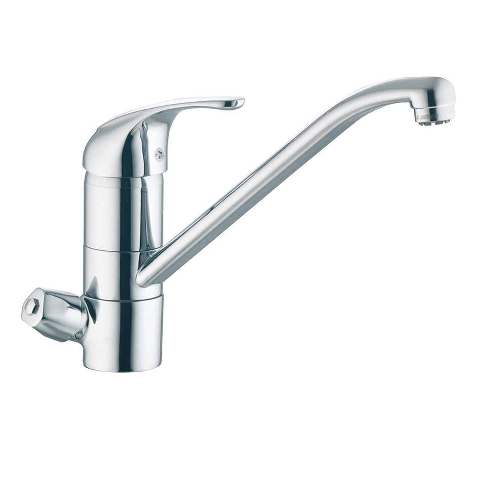 MONOCOMANDO LAVELLO TRE VIE CON ATT. ACQUA DEPURATA- Cromo- PB- pezzi 1