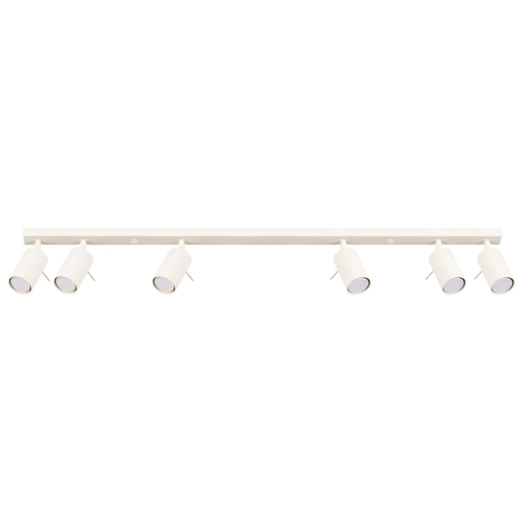 Plafoniera TORQUE Pure Lume beige 117cm 6xGU10 orientabili
