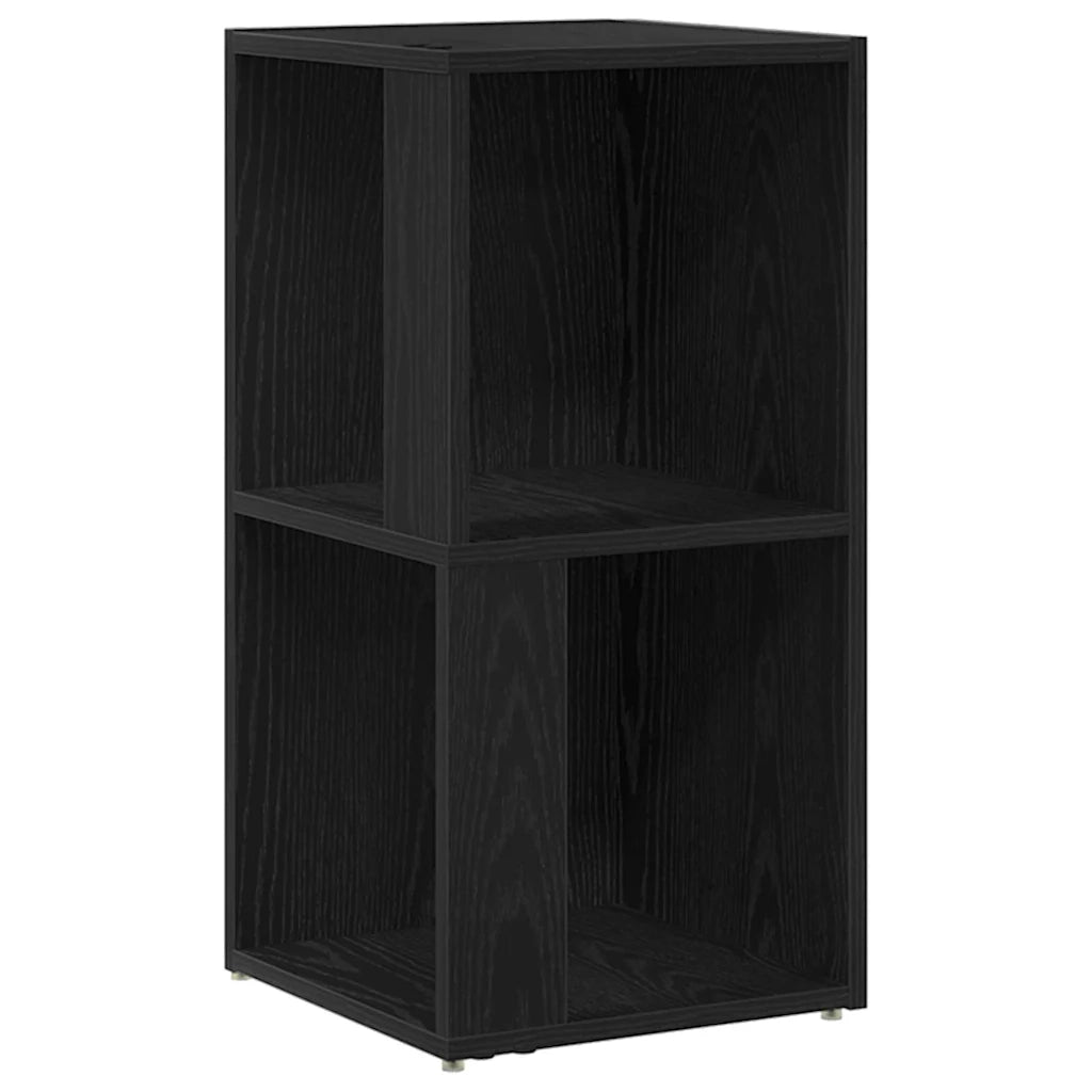 Mensole angolari Rovere Nero 33 x 33 x 67 cm Legno multistrato 862690