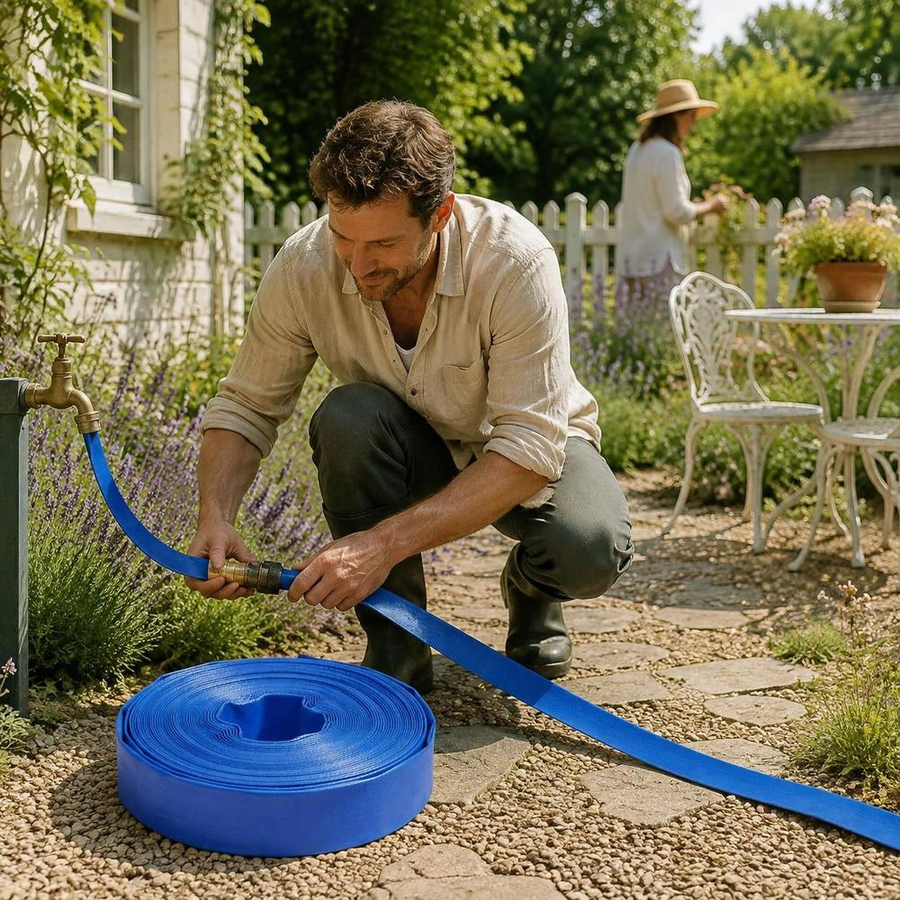 Flat Hose 100 M 1.5" PVC
