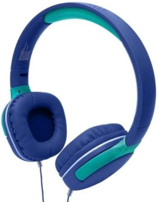 Cuffia per bambini con cavo - Cuffia per bambini - Cuffia per la testa con cavo - Volume sicuro - Scuola - Tablet - Laptop - Viaggio - Ascolto musicale