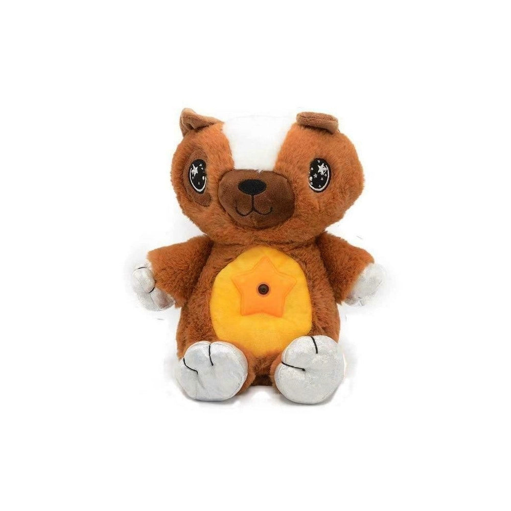 Trade Shop - Orsacchiotto Di Peluche Con Proiettore Stelle Luce Per Cameretta Cielo Stellato -