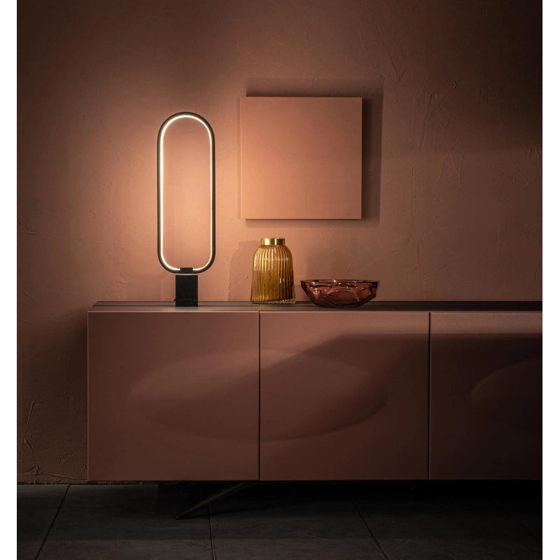 Lampada da tavolo LED Naos 7cm X 18cm H 60cm Stones
