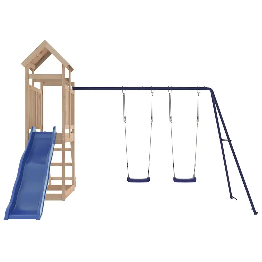 Set da Gioco da Esterno in Legno Massello di Pino 3155879