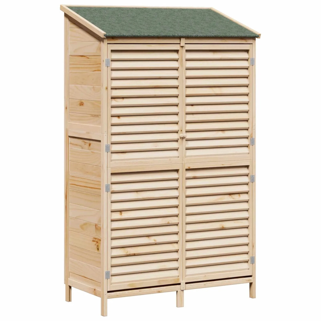 Capanno da Giardino Naturale 106 x 56 x 176,5 cm
