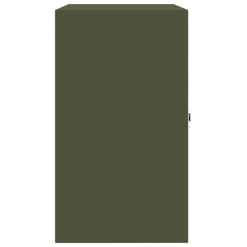 Armadio Verde oliva 80 x 40 x 70 cm Acciaio 891680