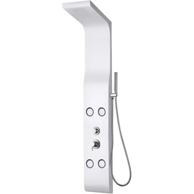 PARETE ATTREZZATA MULTIFUNZIONE MOD. KALAMOS- Bianco opaco- DH- pezzi 1