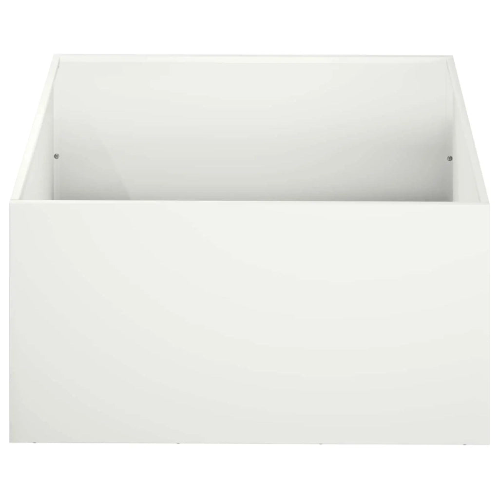 Vaso da giardino Bianco 40 x 40 x 30 cm 8005038