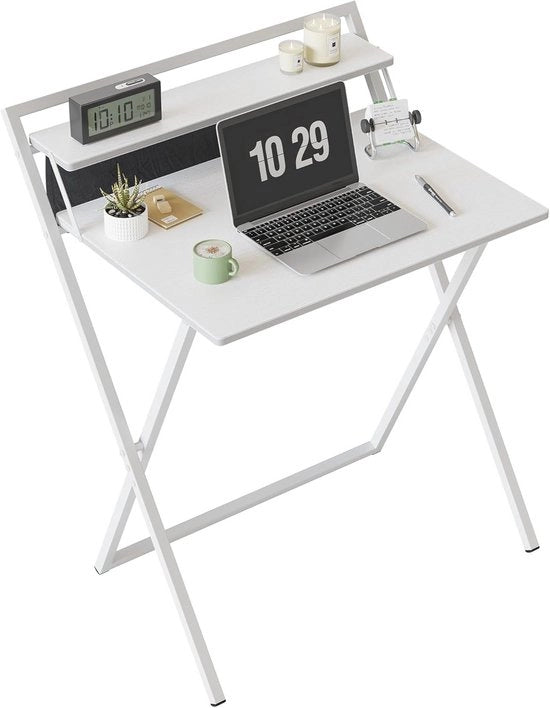 Scrivania pieghevole 60 cm - Scrivania da ufficio pieghevole per risparmiare spazio