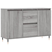 Buffet credenza cassettiera armadio mobile contenitore organizer cucina soggiorno salotto Sonoma 104 x 35 x 70 cm legno ingegnerizzato grigio 02_0036281