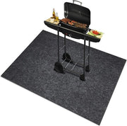 Matte di protezione, griglia in materiale isolante, mat per camini, grande, resistente al calore, per caminetto, tavola da fuoco, mat per pavimento, resistente all'acqua, 130 x 90 cm