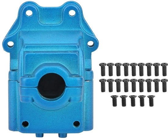 Copertura per differenziale in lega di alluminio - Protezione differenziale - Adatto per WLtoys 144001 auto a controllo remoto - Alta qualità - Duraturo - Leggero - Copertura per differenziale per auto a controllo remoto