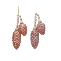 Pendaglio Con Due Pigne Bronzo