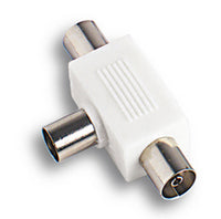 adattatore tv maschio con  2 prese cod:ferx.5782