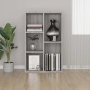 Libreria/Credenza Grigio Sonoma 50x25x80 cm Legno Multistrato 826612