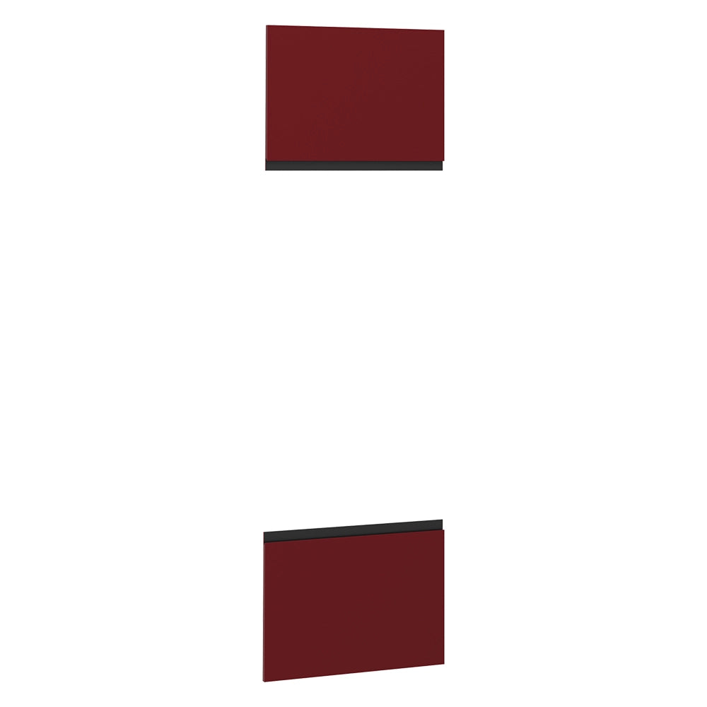 Vicco Frontale cucina Rosso 59.6 x 76.6 cm frontale del mobile per mobile microonde