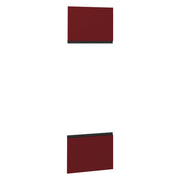 Vicco Frontale cucina Rosso 59.6 x 76.6 cm frontale del mobile per mobile microonde