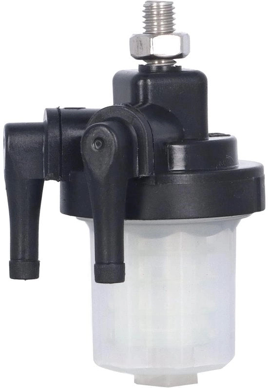 Filtro per Benzina per Motore di Bordo - 8mm - Separatore dell'Acqua - Materiale ABS - Alta Prestazione - Installazione Facile