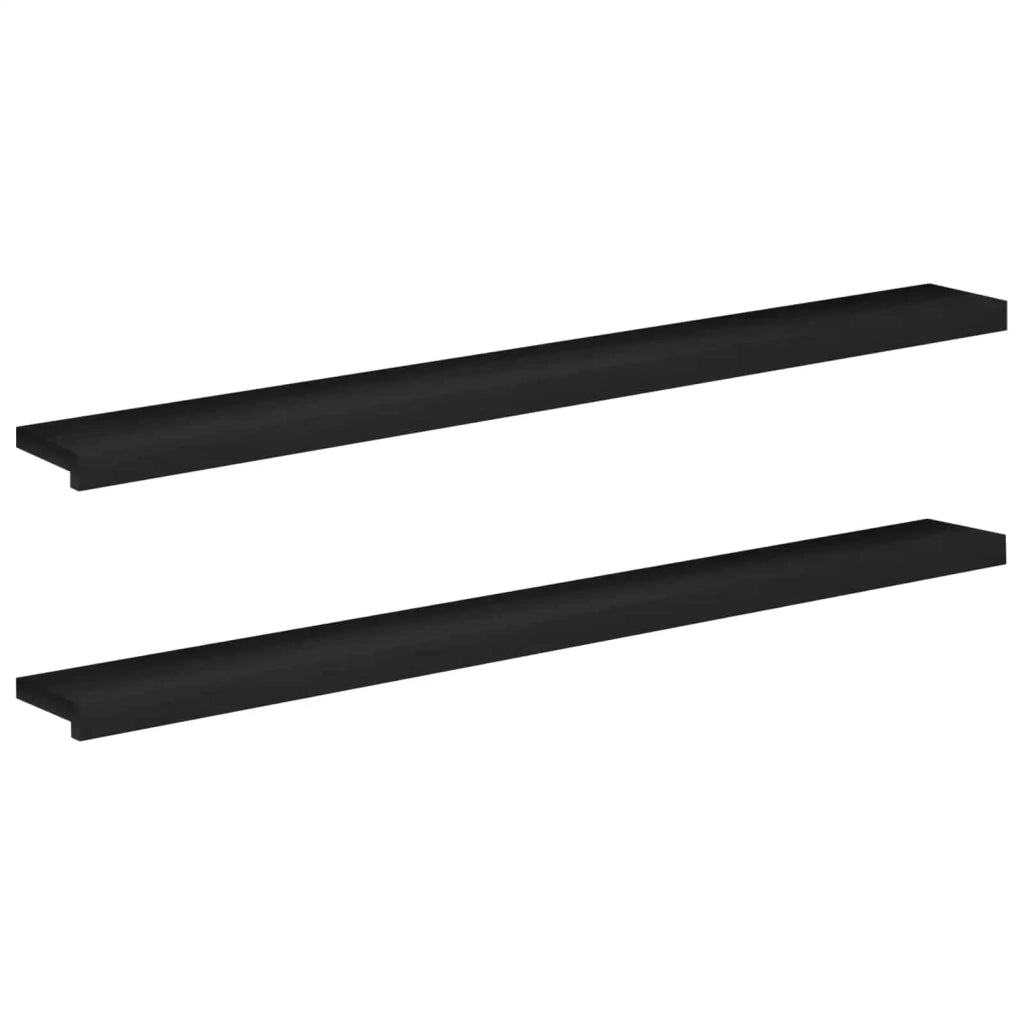 Soglie per finestre 2 pz Nero 160 x 15 x 2 cm 42048334